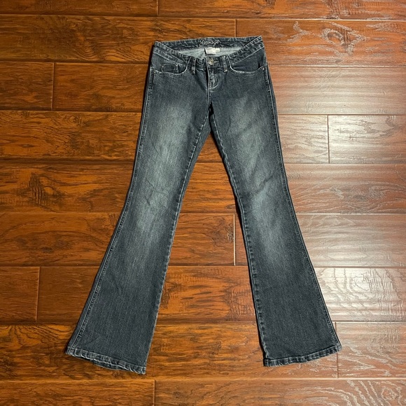 Garage Jeans, Black color, Size 26, 33’ length, 9’ flare - Picture 1 of 5